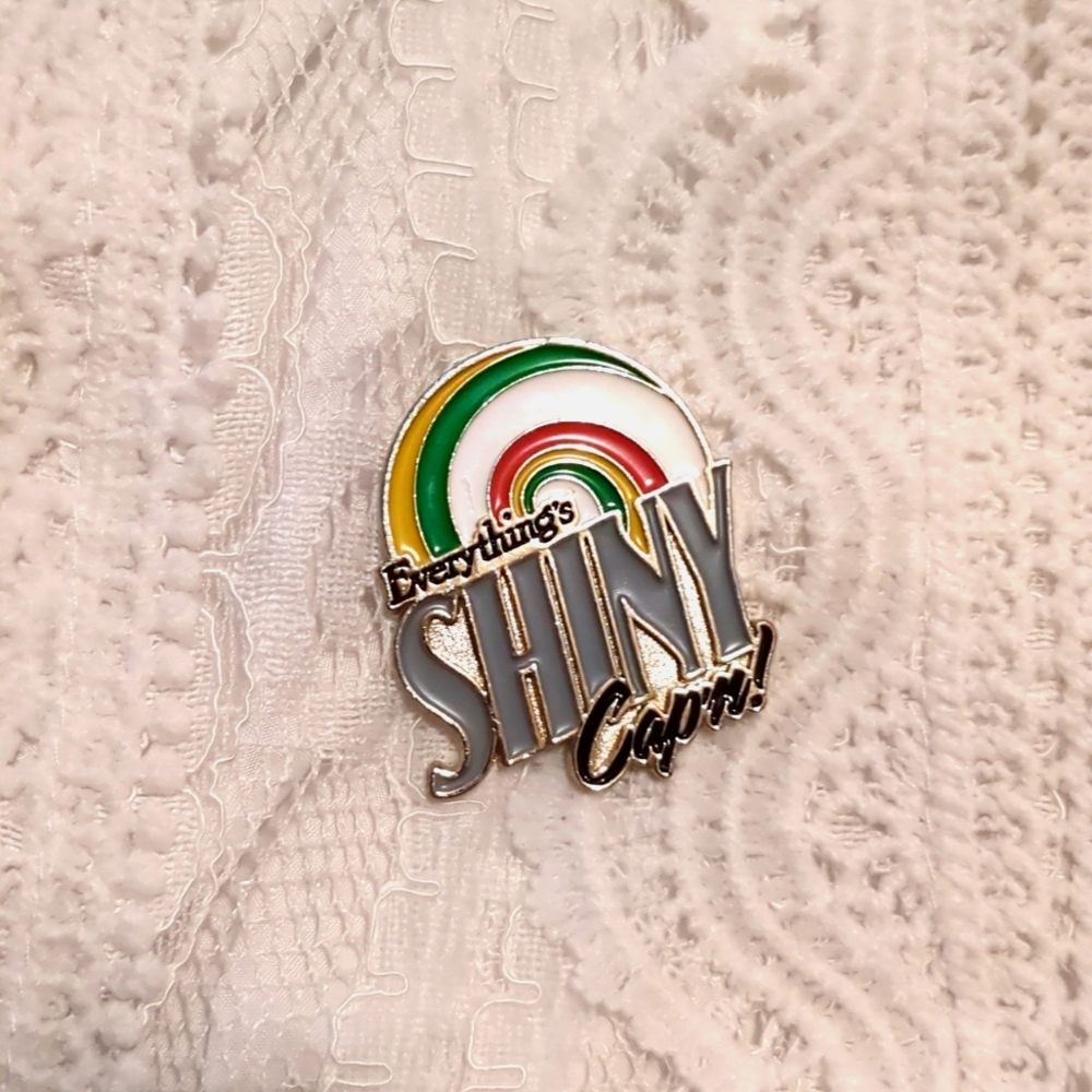 2016 Firefly Everything's Shiny Cap'n Enamel Pin